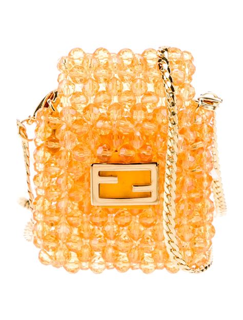 fendi pico baguette mini pouch